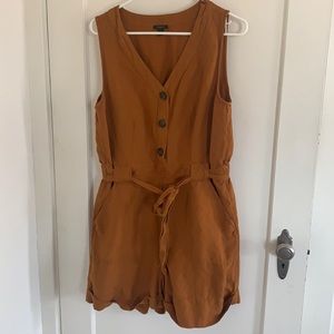 Ann Taylor linen romper